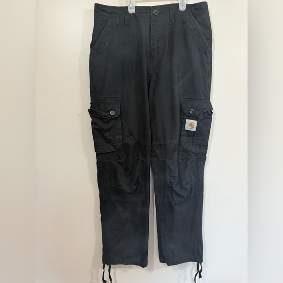 Carhartt Pants - Carhartt Black Cargo Trousers